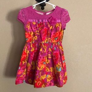 Oshkosh Floral Corduroy Dress - 24 Months